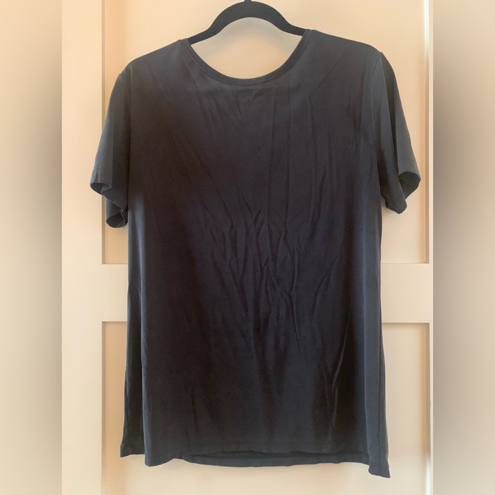 American apparel grey tshirt open back small